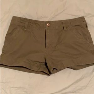 Hunter Green Shorts NWOT